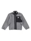 The North Face North Face Kids Zip-up Fleece Jacket In Gray