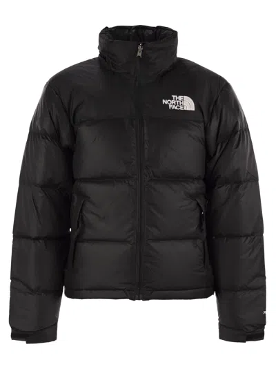 The North Face Retro Nuptse 1996 Short Down Jacket In Black