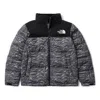 The North Face Novelty Nuptse Puffer Jacket 'black' In Gray