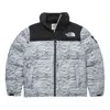 The North Face Novelty Nuptse Unisex Down Jackets 21-22fw In Gray