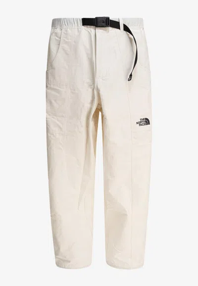 The North Face Nse Belted Loose Pants In Gold