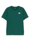 The North Face Box Nse Tee In Green