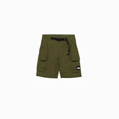 The North Face Nse Cargo Pocket Shorts In Forest Olive
