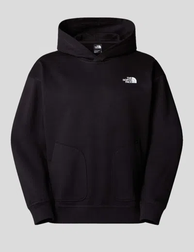 The North Face Nse Oversized Hoodie In Black