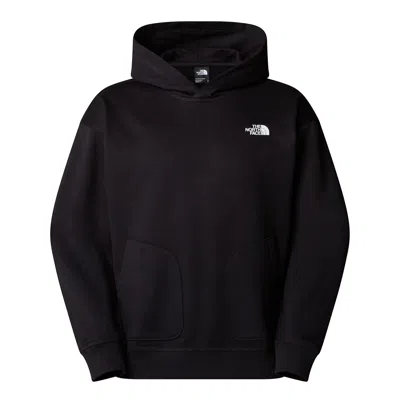The North Face Nse Oversized Hoodie In Tnf Black