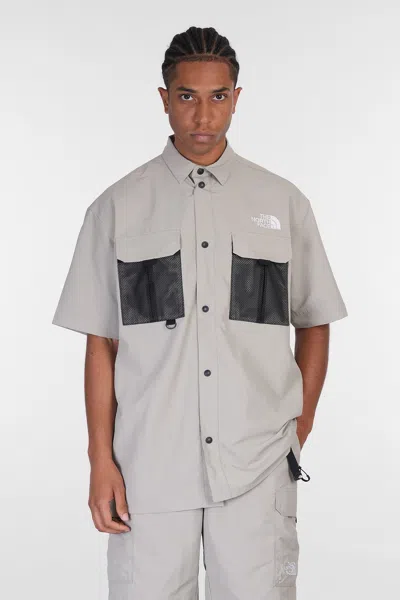 The North Face Nse Summer Shirt Shirt In Grey Polyamide In Gray