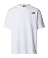 The North Face Oversized White Simple Dome T-shirt In White