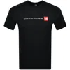 The North Face Slogan-print T-shirt In Black
