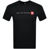 The North Face Slogan-print T-shirt In Black