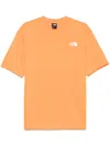 The North Face Box Nse T-shirt In Orange