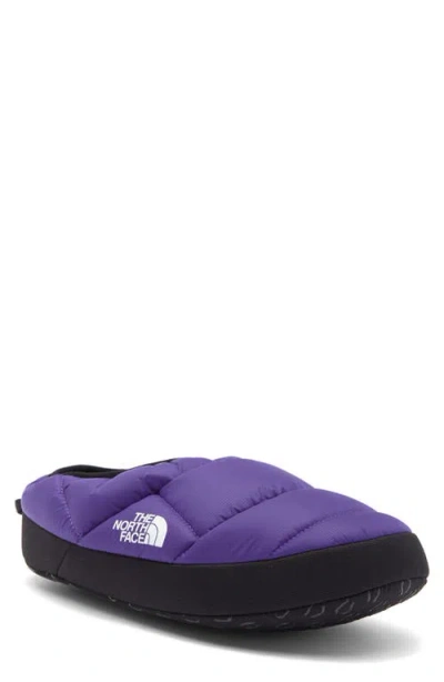 The North Face Nse Tent Iv Mule Slipper In Peak Purple/black