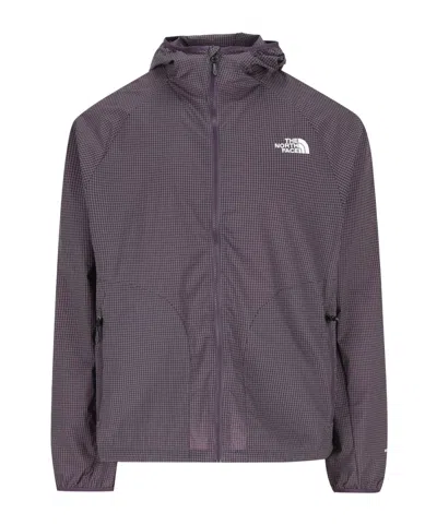 The North Face Nse Windbreaker Hooded Jacket In Purple