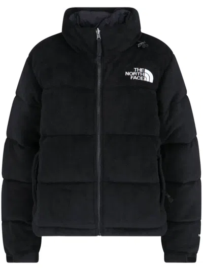 The North Face "polar Nuptse" Down Jacket In Black