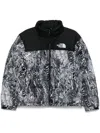 The North Face Mens 1996 Retro Nuptse High-neck Shell-down Jacket Black