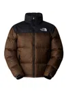 The North Face 1996 Retro Nuptse Jacket In Brown