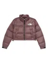 The North Face Nuptse Down Jacket In Brown
