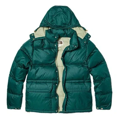 The North Face Nuptse Jacket In Green