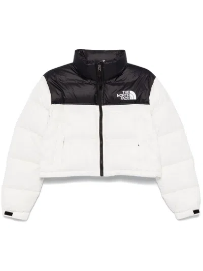 The North Face Nuptse Jacket In White