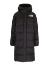 The North Face Custom Fit Quilted Parka Jacket In Black
