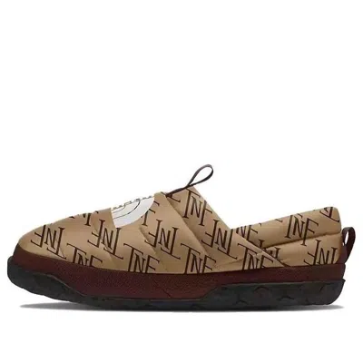 The North Face Nuptse Mules 'almond Butter Monogram' In Neutral
