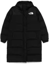 The North Face Nuptse Parka In Schwarz