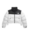 The North Face Nuptse Short Down Jacket In White