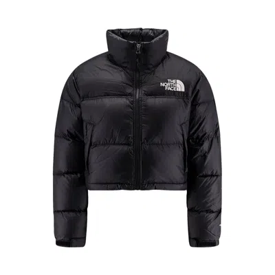 Pre-owned The North Face Nuptse Short Jacket 'tnf Black' | Women's Size L