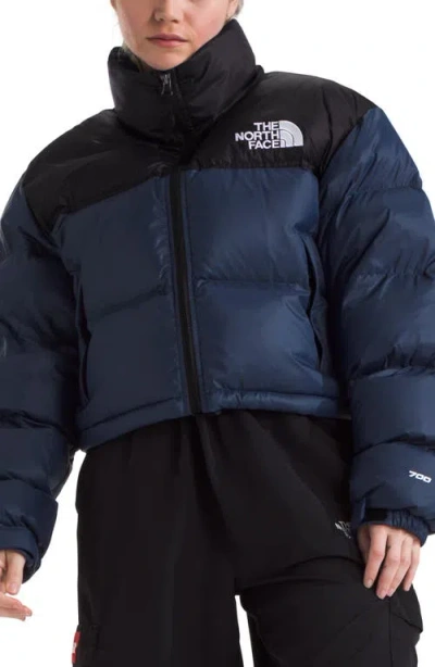 The North Face Nuptse Water Repellent 700 Fill Power Down Short Puffer Jacket