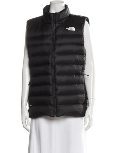 Pre-owned The North Face Nylon Down Jacket In Gray