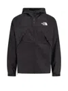 The North Face Dryvent Mono Black Jacket With Logo Printed On The Front In Tech Fabric Man