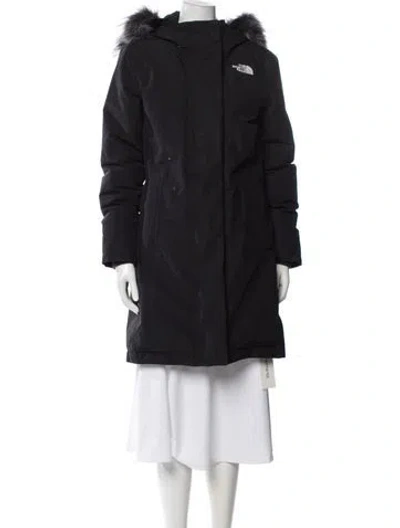 Pre-owned The North Face Nylon Parka In Black