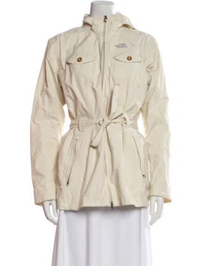 Pre-owned The North Face Nylon Utility Jacket In Neutral
