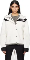 The North Face Dryvent Mono Mountain Jacket In Rou White Dune/tnf B