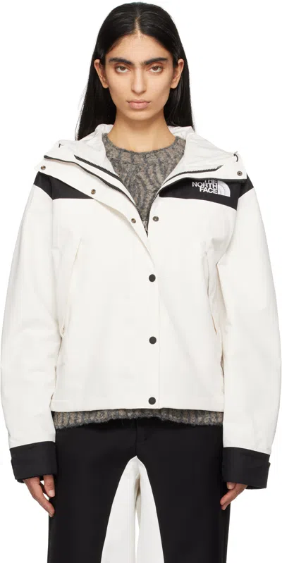 THE NORTH FACE OFF-WHITE & BLACK MOUNTAIN MONO SHORT JACKET