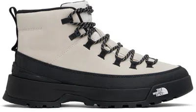 The North Face Off-white Glenclyffe Urban Boots In White Dune/black Rou