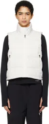 The North Face Off-white Hydrenalite™ A-line Down Vest In Qli White Dune
