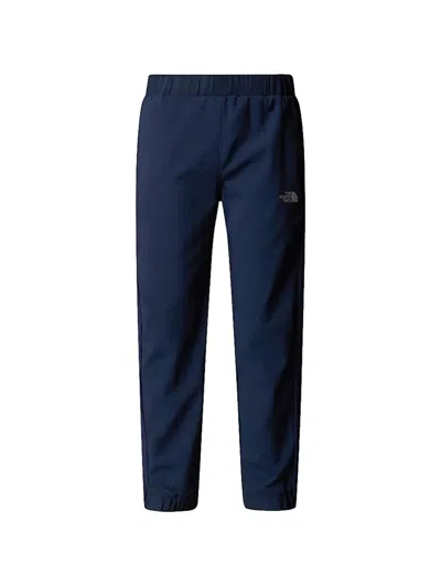 The North Face Kids' On The Trail Logo-print Track Pants In Blue