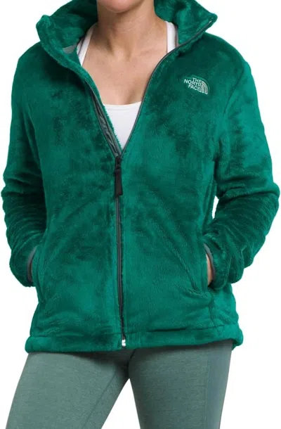 The North Face Osito Fleece Jacket In Evergreen In Green