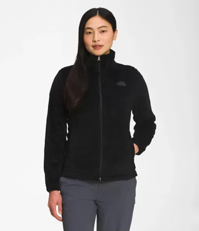 THE NORTH FACE OSITO JACKET WOMEN'SBLACK FLEECE LONG SLEEVE FULL ZIP JDM2064