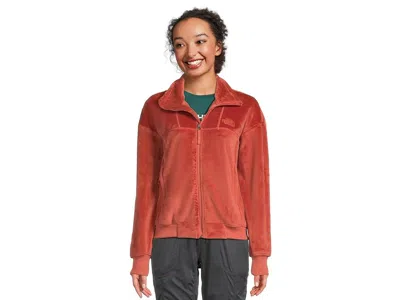 The North Face Osito Lux Jacket In Orange