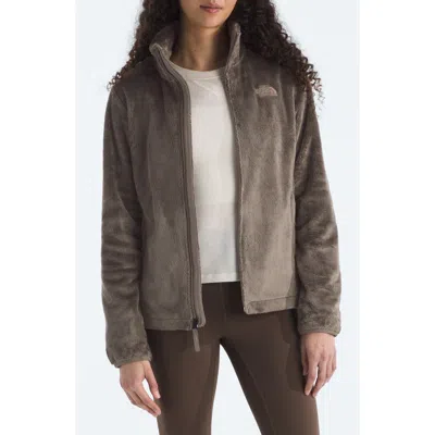 The North Face Osito Zip Fleece Jacket In Brown
