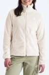 The North Face Osito Zip Fleece Jacket In White Dune