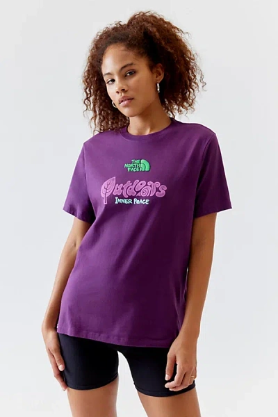 The North Face Outdoors Together Tee In Black, Women's At Urban Outfitters