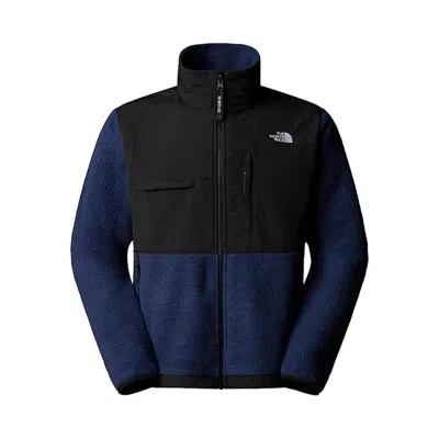 The North Face Logo Vertical Collar Grab Velvet Casual Jacket In Black