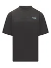 The North Face Oversized Logo T-shirt In Black