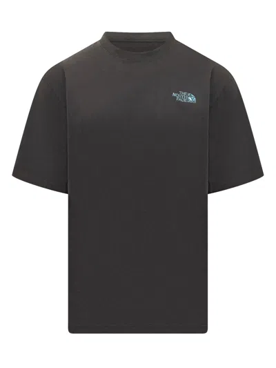 The North Face Oversized Logo T-shirt In Black