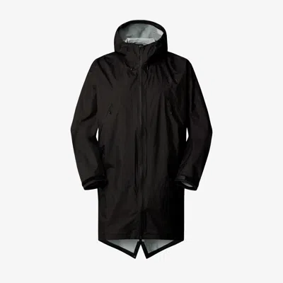 The North Face Packable Lt Rain Parka In Black