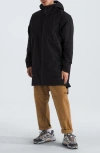 The North Face Packable Lt Rain Parka In Tnf Black