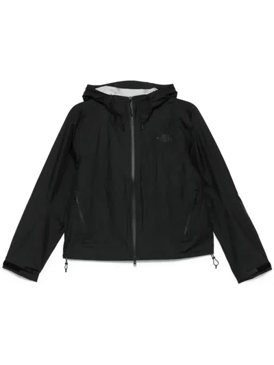 The North Face Packable Rain Jacket In Black