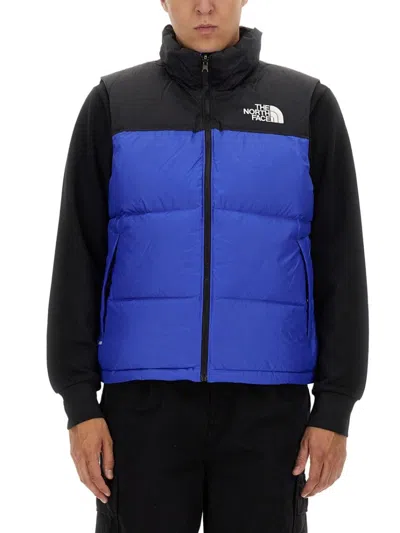 The North Face Padded Vest With Logo In Multi